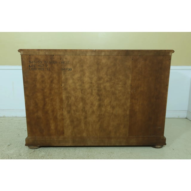 Hickory White Co Cherry Gentleman's Dresser or Chest For Sale - Image 10 of 13