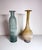 Mid-Century Modern Teal Scavo Glass Bottle Vase attributed to Gino Cenedese, Italy, 1970s For Sale - Image 3 of 15