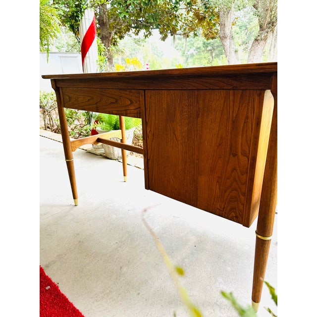 Mid-Century Modern 1960s Mid Century Writing Desk For Sale - Image 3 of 8