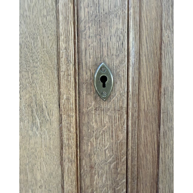 Parisian Oak Wardrobe, 1950s For Sale - Image 10 of 14