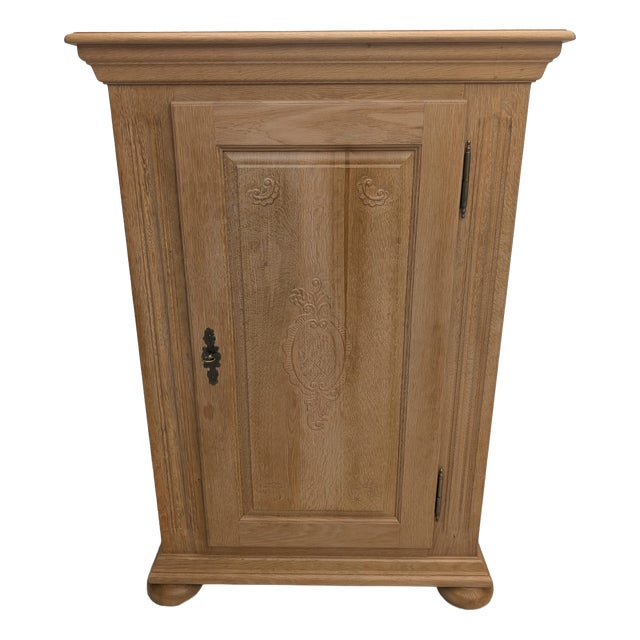 Cabinet with Shelves in Oak Wood For Sale