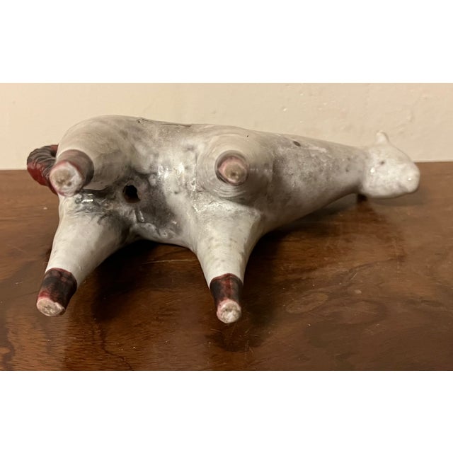 Italian Mid-Century Modern Pottery Horse Sculpture Circa 1960 For Sale - Image 12 of 12