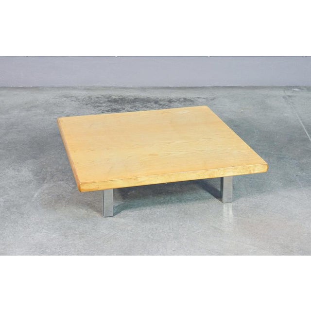 Wood Low Coffee Table by G. Offredi for Saporiti For Sale - Image 7 of 14