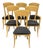 Antonio Sibau for Room & Board Venice Italian Beechwood Dining Chairs, Set of Six For Sale