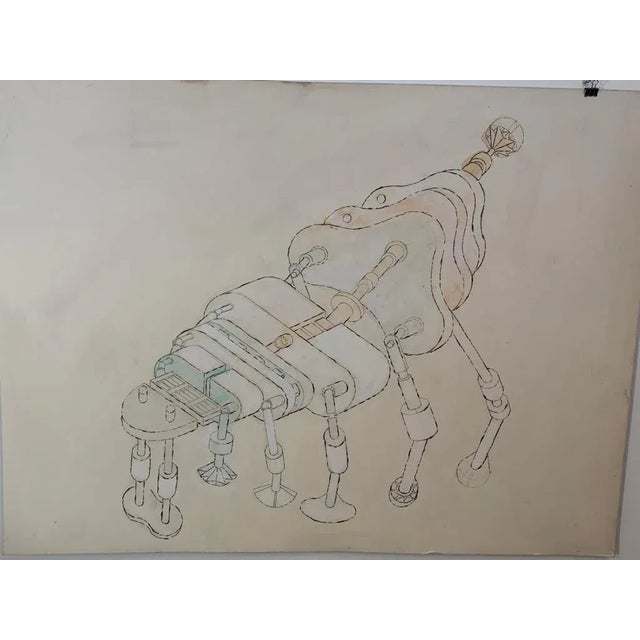 1970s Renato Volpini, Part of Venusian Dream Machine, 1970s, Mixed Media For Sale - Image 5 of 10