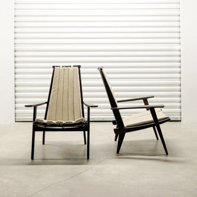 American 1960s Spindle Back Armchair For Sale - Image 3 of 8