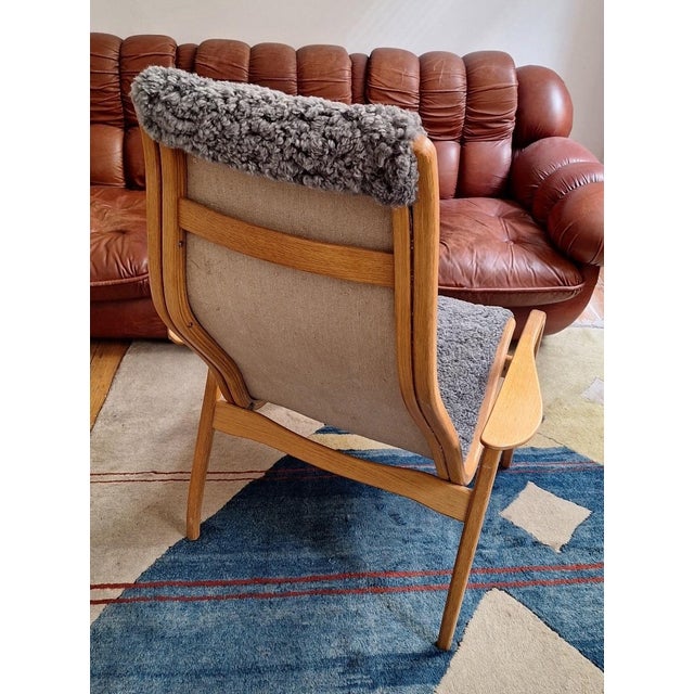 Wood Lamino Lounge Chair by Yngve Ekström for Swedese, 1960s For Sale - Image 7 of 15