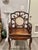 Pair of Antique Chinese Hardwood Armchairs With Marble Inserts For Sale - Image 15 of 16