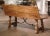 19th Century Spanish Renaissance Carved Chestnut Folding Bench With Iron For Sale - Image 12 of 12