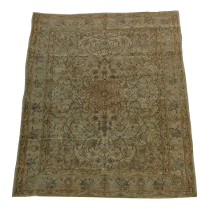 Antique Turkish Rug 9.10x7.1
