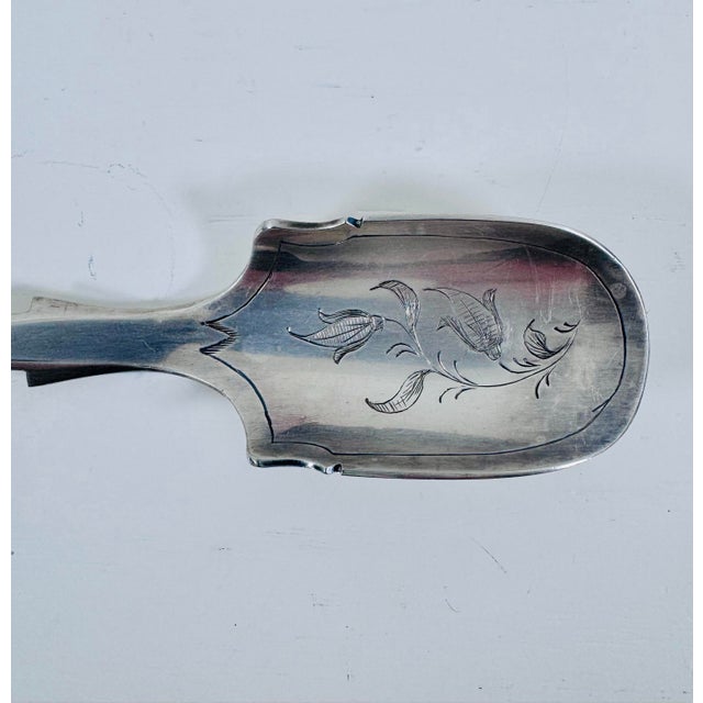 Antique Victorian Stilton Scoop by W. Page & Co., C. 1880s–1895 For Sale In Portland, OR - Image 6 of 6