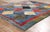 Blue Vintage Persian Gabbeh Rug, 06'05 X 08'08 For Sale - Image 8 of 10
