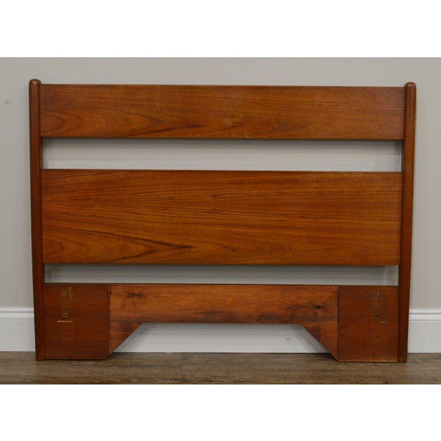 Danish Modern Vintage Full Size Teak Headboard Chairish