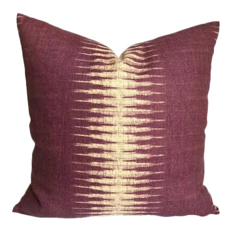 Purple Ikat Pillow Cover Chairish