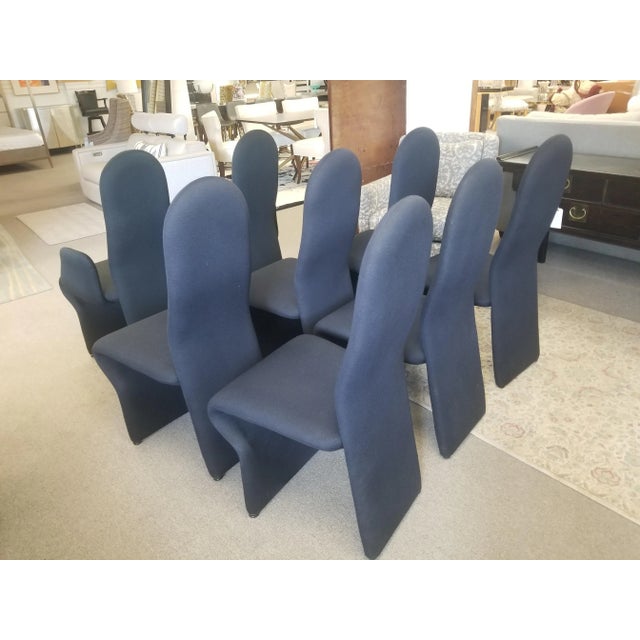 Modern 1980s Roger Rougier Chairs - Set of 8 For Sale - Image 3 of 9