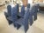 Modern 1980s Roger Rougier Chairs - Set of 8 For Sale - Image 3 of 9