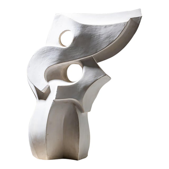White Coral-Form Ceramic Sculpture, Limoges, France, 20th Century For Sale