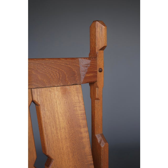 Dutch Traditionalist Amsterdam School Side Chairs by Alexander Kropholler, 1930s, Set of 2 For Sale - Image 18 of 18