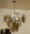 Chrome and Smoked Glass Disc Chandeliers from Vistosi, Italy, 1970s, Set of 2 For Sale - Image 3 of 9
