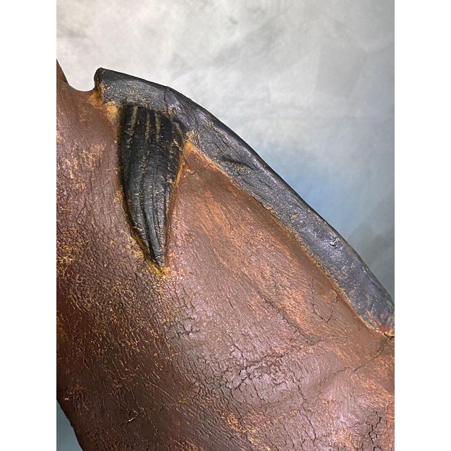 Antique Wooden Horse Sculpture, 1890s For Sale - Image 15 of 18