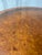 1930s French Art Deco Burl Wood Gueridon Table, Hand Painted Pedestal Base For Sale - Image 4 of 8