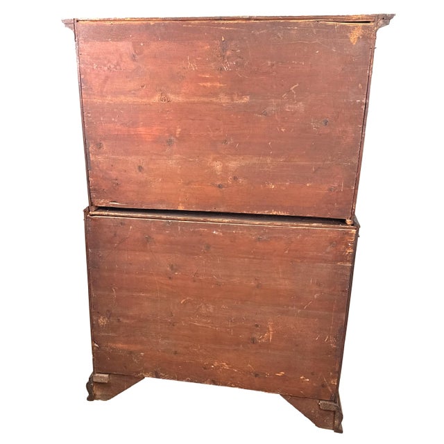 Antique Chippendale Mahogany Tallboy, 1765 For Sale - Image 12 of 14