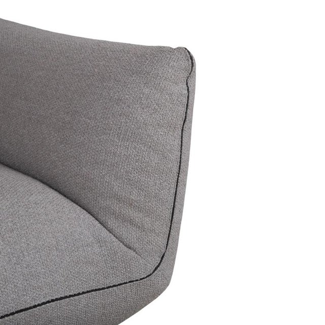 Modern Jalis 21 Fabric Two-Seater Grey Sofa from COR For Sale - Image 3 of 12