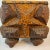 Early 20th Century Early 20th Century Folk Art Americana Tramp Art Star Design Ottoman Footstool. For Sale - Image 5 of 12
