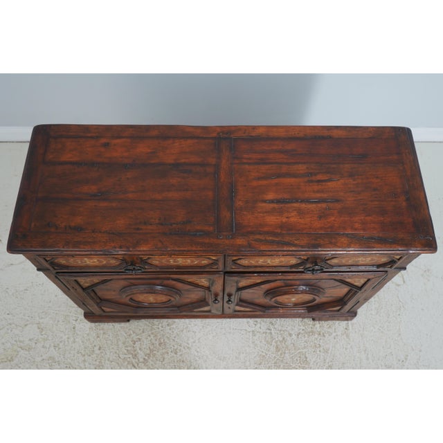 Wood Theodore Alexander Castle Bromwich Sideboard Cabinet For Sale - Image 7 of 18