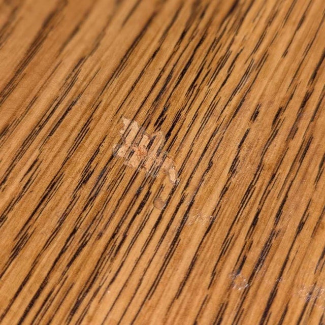 1980s Postmodern Faux-Oak Laminate Six-Drawer Dresser For Sale - Image 12 of 18