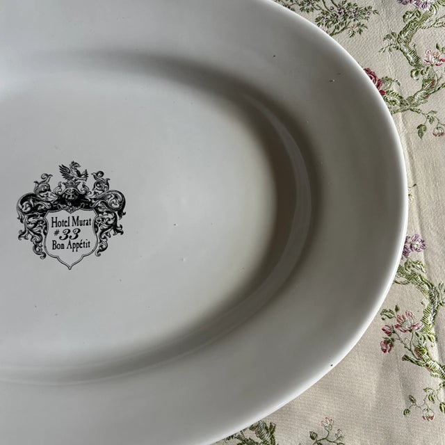 Traditional Late 20th Century Hotel Murat Positano Platter For Sale - Image 3 of 8