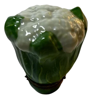 Vintage Limoges Porcelain Cauliflower Box