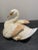 Large Italian Porcelain Swan Sculpture, Signed & Number For Sale - Image 9 of 12