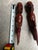 1970s Pair of Wooden Hand Carved African Figurative Sculptures For Sale In Atlanta - Image 6 of 6