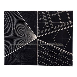 Zeke Berman1991 "Gate" Large Scale Signed Vintage Silver gelatin Print Photograph, 1991 For Sale