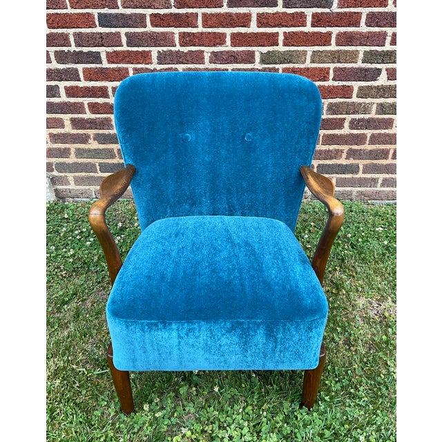 Alfred Christensen Beech Lounge Chair C. 1960s For Sale In Raleigh - Image 6 of 16