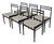 Vintage Dining Chairs in Beech Wood, 1970s, Set of 6 For Sale