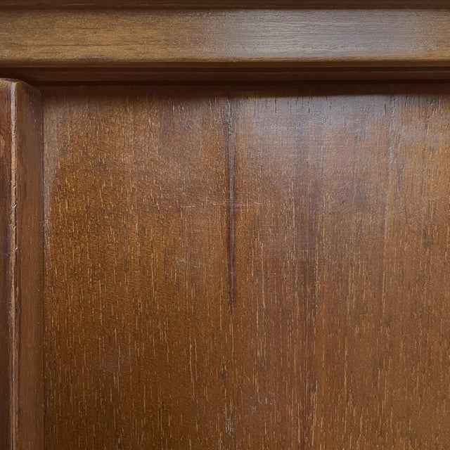 Mid-Century Modern Italian Wooden Sideboard with Casters, 1960s For Sale - Image 11 of 17