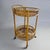Mid-Century Modern Vintage Bamboo and Rattan Serving Bar Cart by Franco Albini, 1960s For Sale - Image 3 of 9
