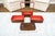 Chinese Antique Chinese Stacked Three-Tiered Lacquered Wedding Basket For Sale - Image 3 of 10