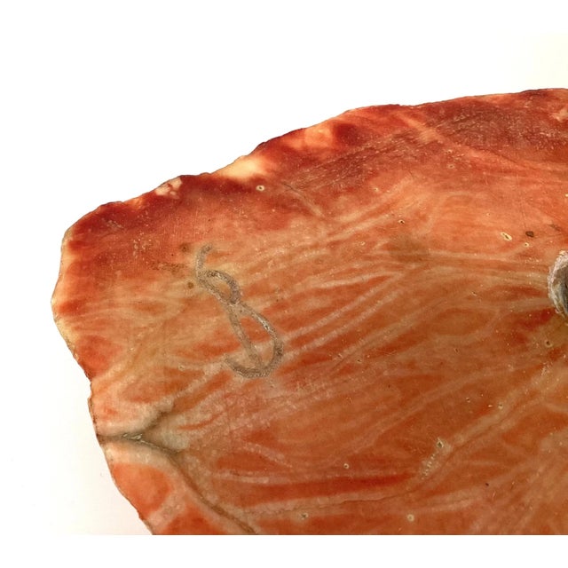 Mid-Century Modern Brutalist Steel Cattail Table Top Sculpture Signed For Sale - Image 3 of 13