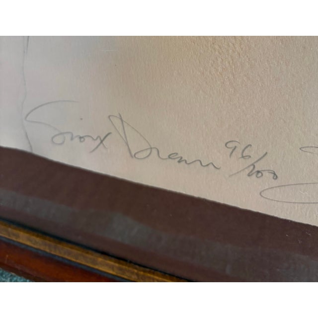 1980s Frank Howell “Sioux Dream” 1983 Signed & Numbered Limited Edition Lithograph 96/100 For Sale - Image 5 of 12