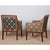 1930s Armchairs in the style of Jean-Michel Frank, 1930s, Set of 2 For Sale - Image 5 of 6
