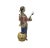 Discover the timeless elegance of this exquisite hand-painted porcelain figurine, a stunning representation of traditional...