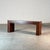 Minimalist Sculptural Walnut Bench, Italy 1970s For Sale - Image 4 of 18