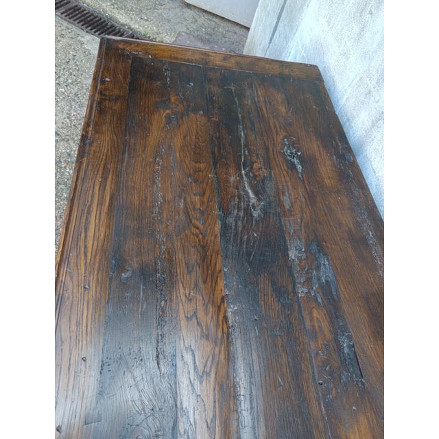 High Chest in Oak For Sale - Image 18 of 18