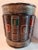 Vintage Wood Classical Carved Books Wastebasket/Trash Bin For Sale - Image 4 of 4