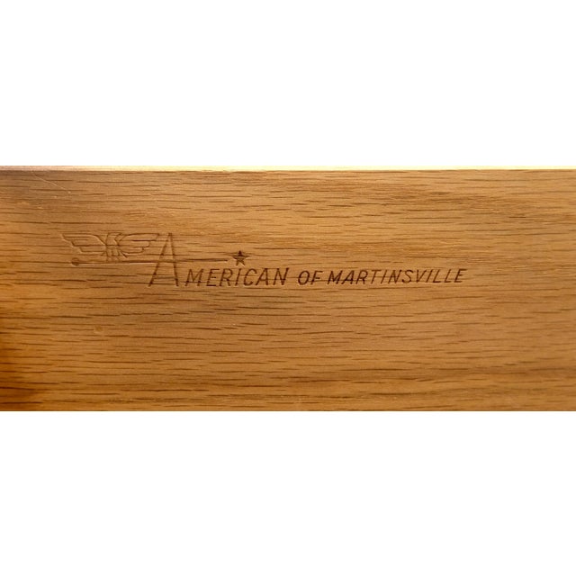 American Mid-Century Modern 6 Drawers Dresser Credenza w Butterfly Joints For Sale - Image 12 of 12