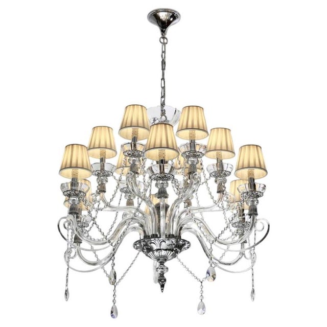 Collection Royal Chandelier in Metal and Crystal by Jago For Sale - Image 9 of 9