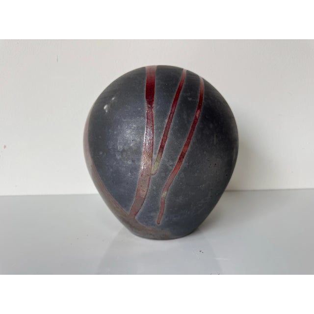 1993 Vintage Andrely Sarends Studio Pottery Vase For Sale - Image 4 of 11